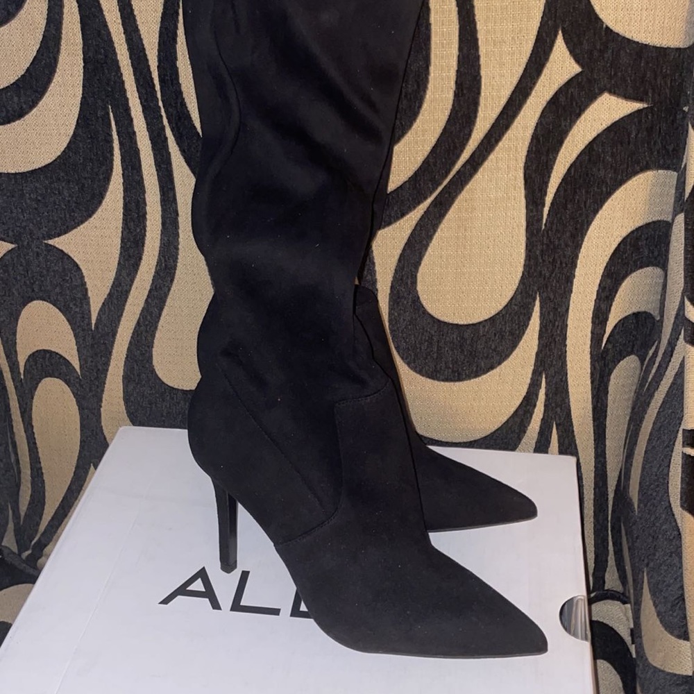 Thigh High Suede Boots